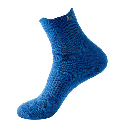 Sport-Knöchelkompressionssocken aus Baumwolle der Bright Color Series (9 Paar) - Blau - EU36-43 (US3-9) - image 12