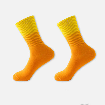 Viertel-Kompressionssocken mit Farbverlaufsblock (6 Paar) - Orange - EU35-42 (US3-8,5) - image 6