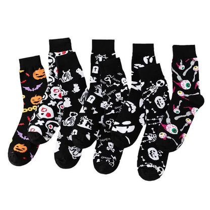 Halloween Black Series Viertelsocken (8 Paar) - Schwarz - Satz - EU37-46 (US4-12) - image 2