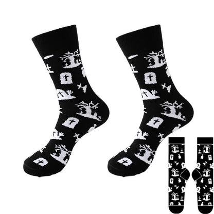 Halloween-Viertel-Socken der Black Series in Übergröße (8 Paar) - Schwarz - D - EU37-46 (US4-12) - image 10
