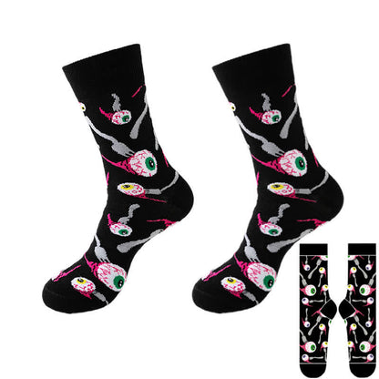 Halloween-Viertel-Socken der Black Series in Übergröße (8 Paar) - Schwarz - H - EU37-46 (US4-12) - image 14