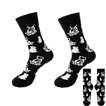 Halloween-Viertel-Socken der Black Series in Übergröße (8 Paar) - Schwarz - C - EU37-46 (US4-12) - image 9