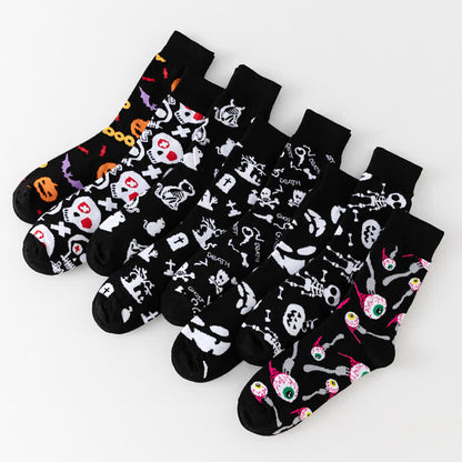 Halloween Black Series Viertelsocken (8 Paar) - image 4