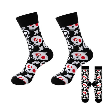 Halloween-Viertel-Socken der Black Series in Übergröße (8 Paar) - Schwarz - B - EU37-46 (US4-12) - image 8
