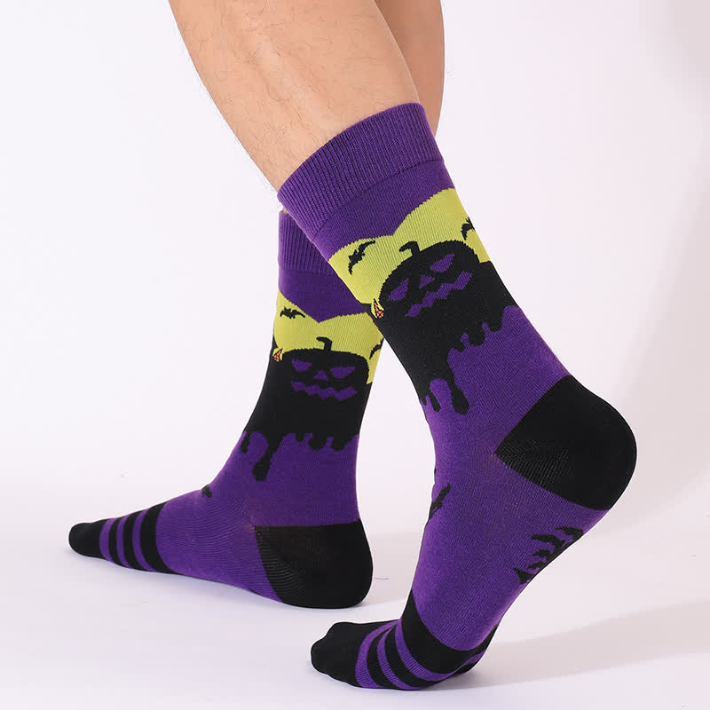 Viertelsocken der Halloween Night-Serie in Übergröße (5 Paar) - image 7