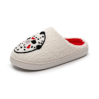 Hausschuhe mit Halloween-Cartoon- und Grusel-Print in Übergröße - image 14