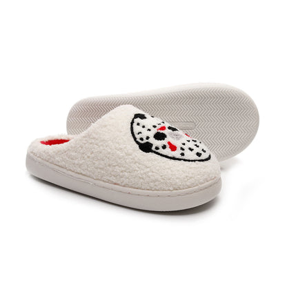 Hausschuhe mit Halloween-Cartoon- und Grusel-Print in Übergröße - image 13