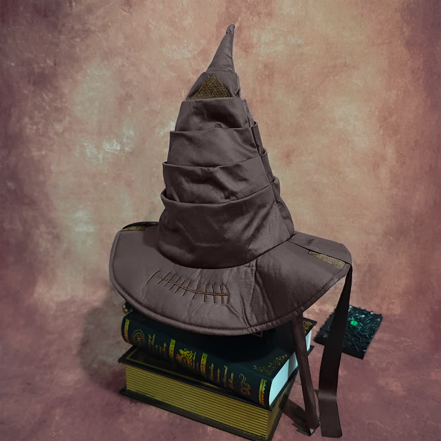 Halloween Retro Zaubererhut - Braun - Einheitsgröße - image 6