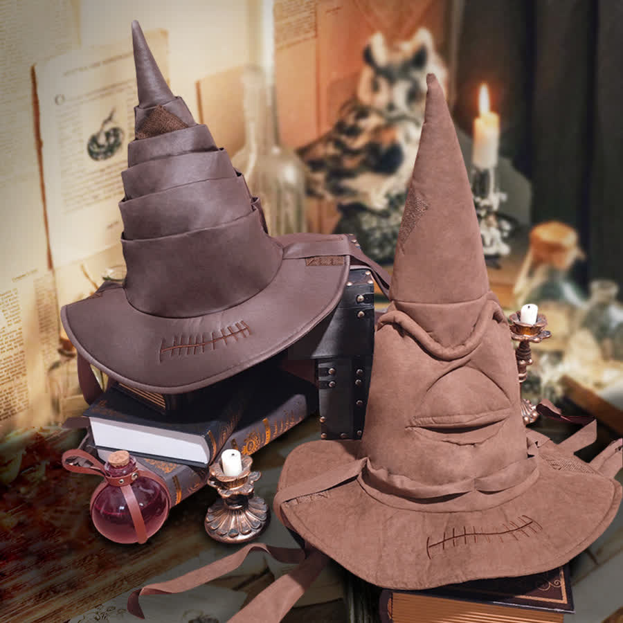 Halloween Retro Zaubererhut - image 0