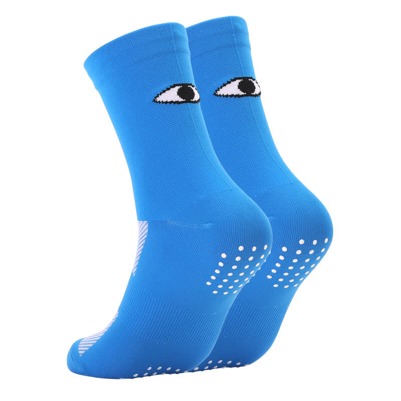 Kompressionsstrümpfe mit Augenaufdruck (6 Paar) - Blau - EU40-45 (US7-11) - image 10