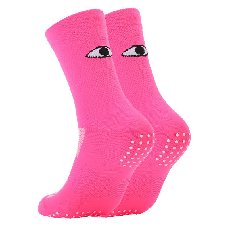 Kompressionsstrümpfe mit Augenaufdruck (6 Paar) - Rosa - EU40-45 (US7-11) - image 10