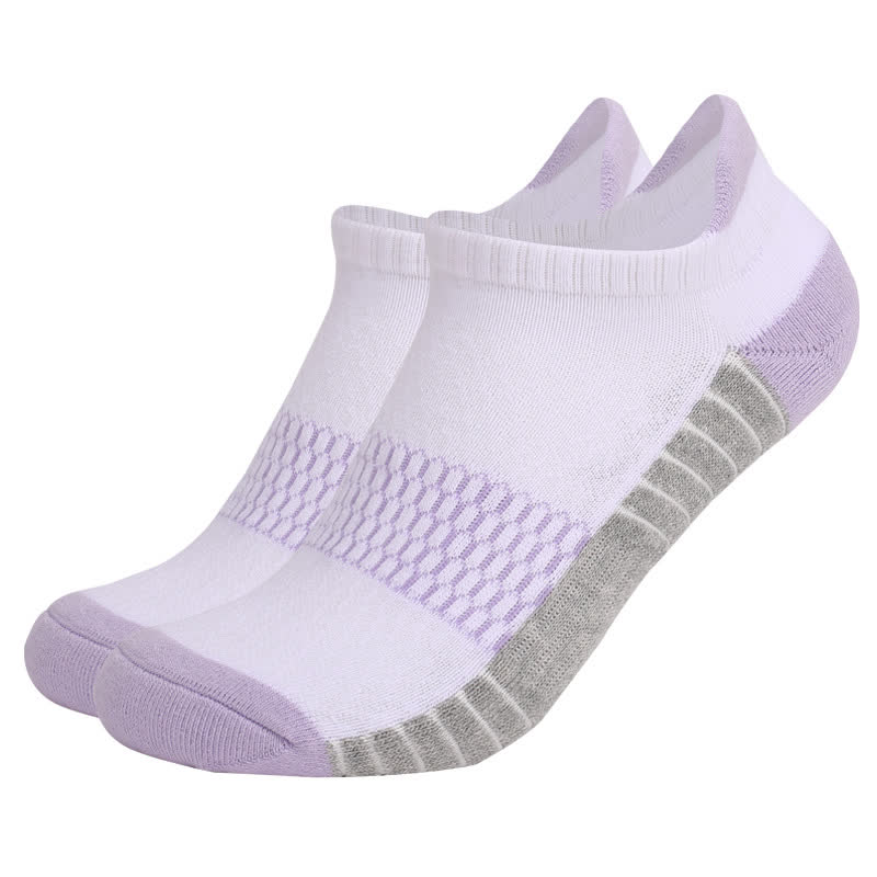 Bequeme, rutschfeste Kompressionssocken aus Baumwolle (6 Paar) - Lila - EU39-42 (US6-8,5) - image 8