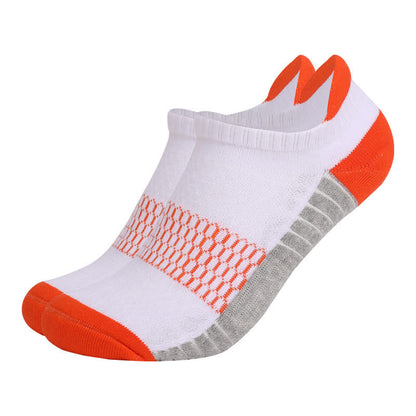 Bequeme, rutschfeste Kompressionssocken aus Baumwolle (6 Paar) - Orange - EU39-42 (US6-8,5) - image 5