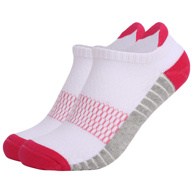 Bequeme, rutschfeste Kompressionssocken aus Baumwolle (6 Paar) - Rot - EU39-42 (US6-8,5) - image 7
