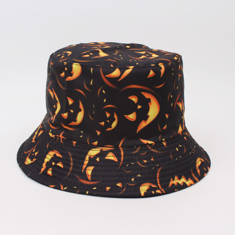 Fischerhut mit Halloween-Spooky-Print in Übergröße - D - Einheitsgröße - image 5