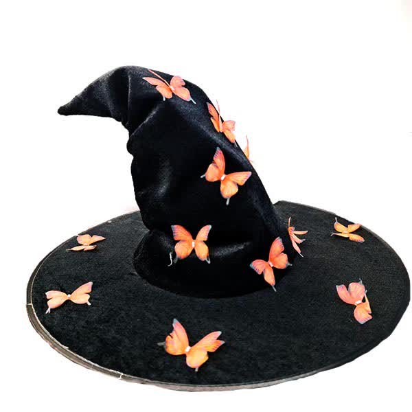 Übergröße Halloween Schmetterling Hexenhut - image 6