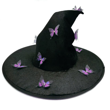 Übergröße Halloween Schmetterling Hexenhut - Lila - Einheitsgröße - image 2