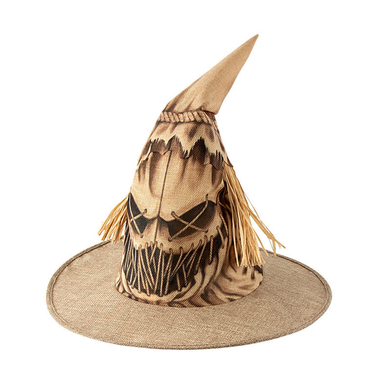 Halloween-Vogelscheuchen-Hexenhut in Übergröße - image 5