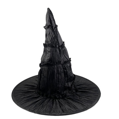 Wunderschöner Hexenhut mit großer Krempe für Halloween - image 3