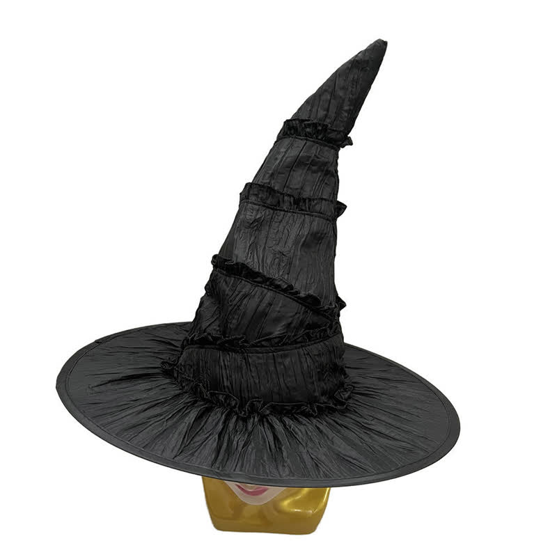 Wunderschöner Hexenhut mit großer Krempe für Halloween - image 0