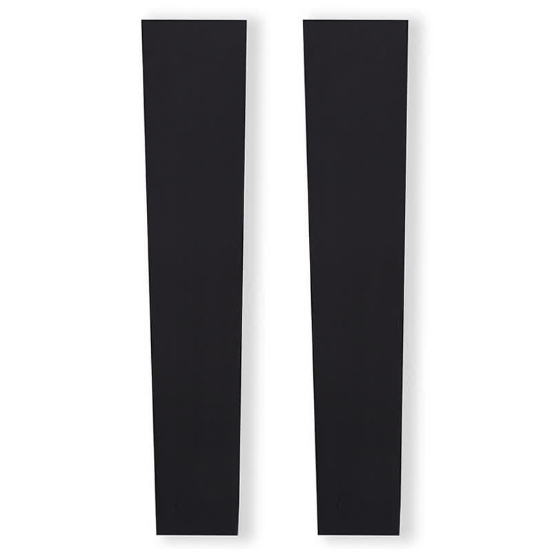 Einfarbige, atmungsaktive, rutschfeste Oberschenkelmanschetten mit Steigbügel - Schwarz - XL - image 11