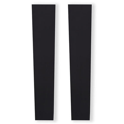 Einfarbige, atmungsaktive, rutschfeste Oberschenkelmanschetten mit Steigbügel - Schwarz - XL - image 11