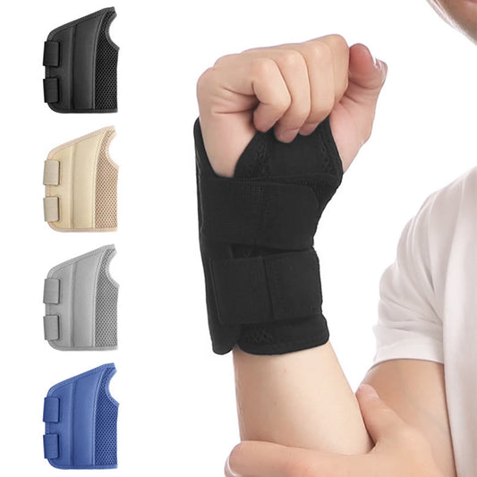 Einfarbige, atmungsaktive Kompressions-Handgelenkstützen - image 0
