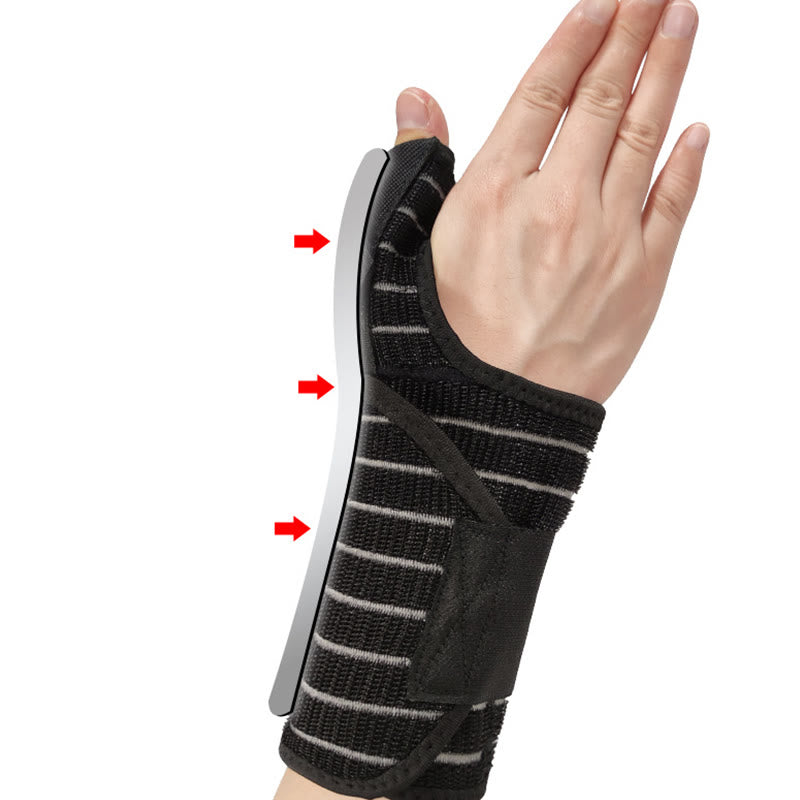 Sport-Kompressions-Handgelenkstützen mit elastischem Riemen - image 8