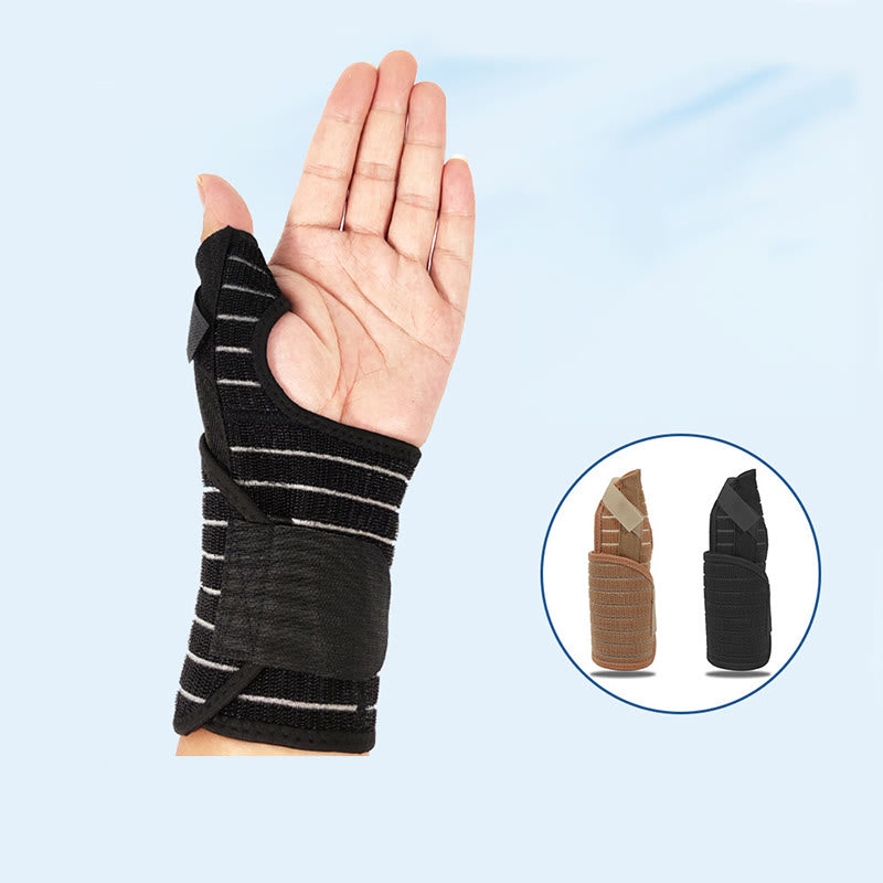 Sport-Kompressions-Handgelenkstützen mit elastischem Riemen - image 3