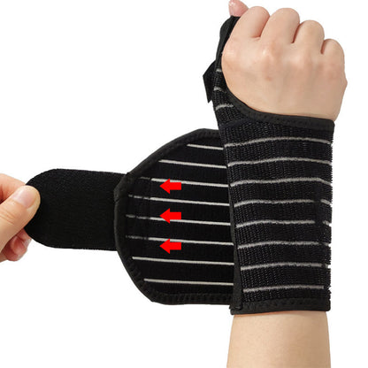 Sport-Kompressions-Handgelenkstützen mit elastischem Riemen - image 7