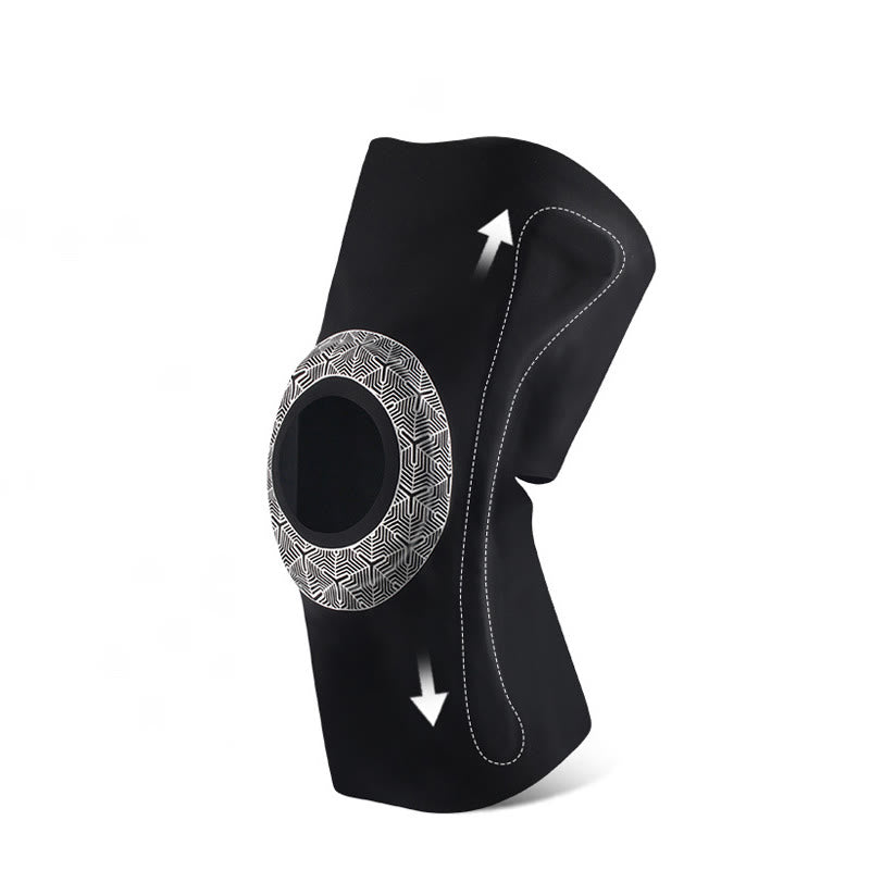 Stoßdämpfende Sport-Knieschoner - Schwarz - XL - image 8
