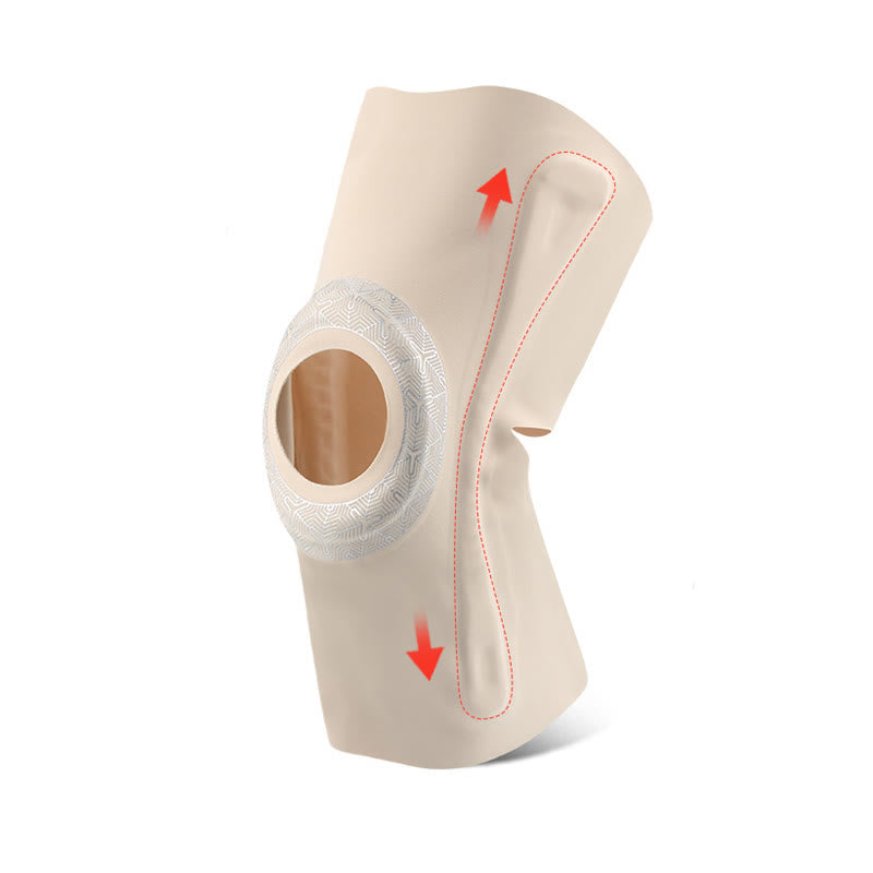 Stoßdämpfende Sport-Knieschoner - Nackt - XL - image 10