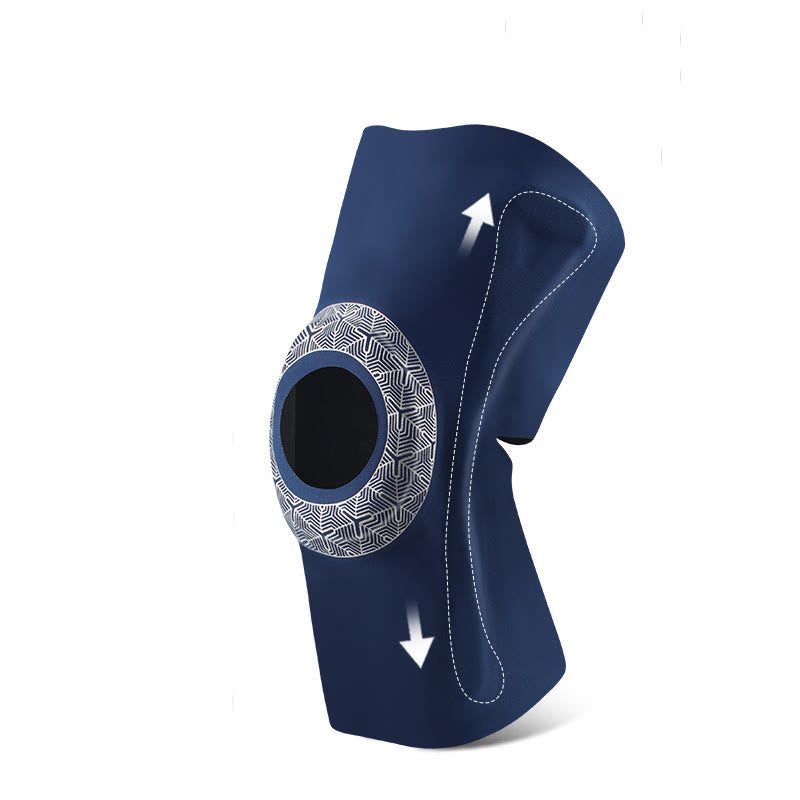 Stoßdämpfende Sport-Knieschoner - Marineblau - XL - image 9