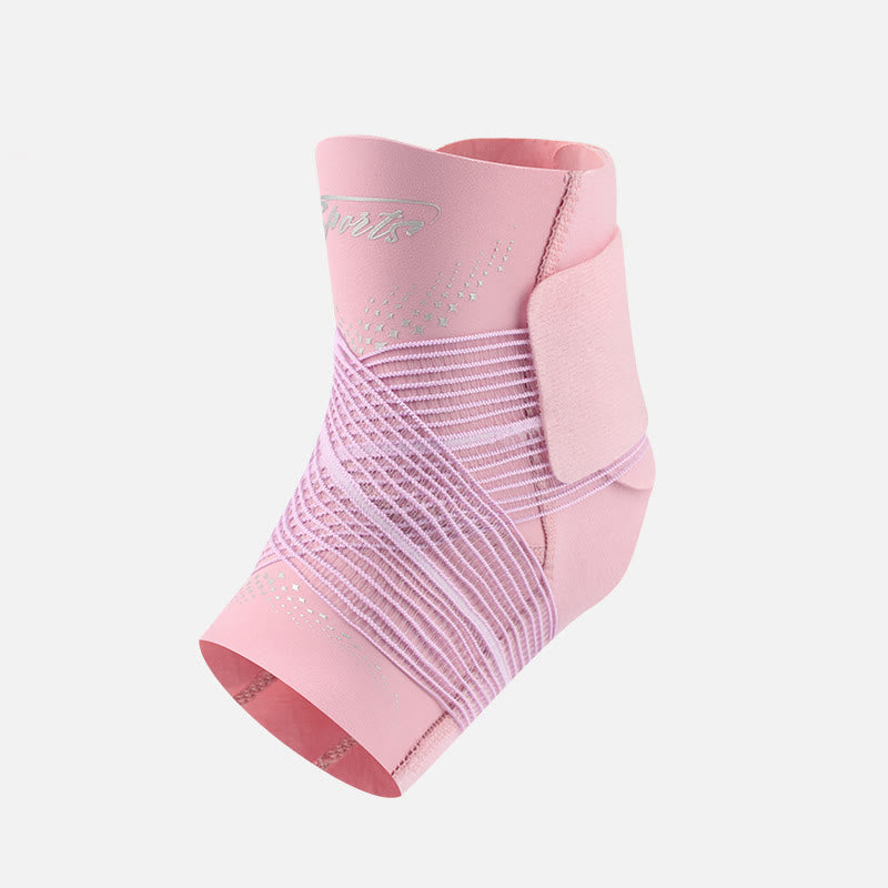 Verstellbare Knöchelstützen mit Klettverschluss - Rosa - XL - image 8