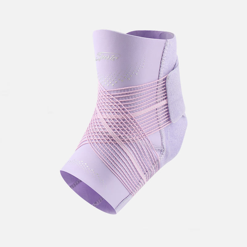 Verstellbare Knöchelstützen mit Klettverschluss - Lila - XL - image 10