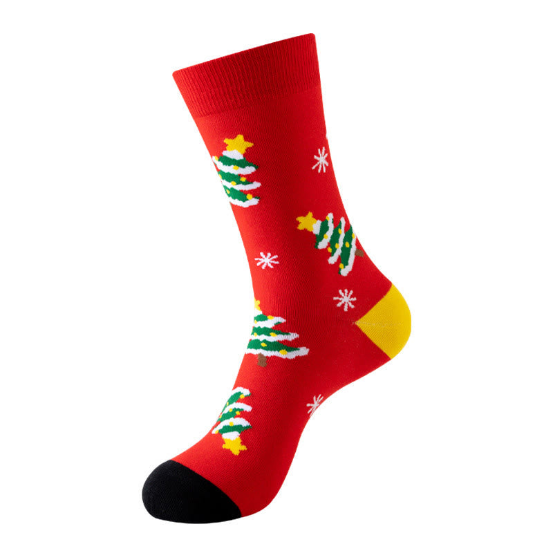 Viertelsocken mit Weihnachtsmuster in Übergröße (3 Paar) - image 11