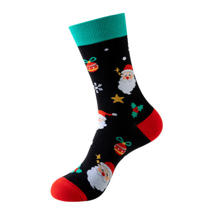 Viertelsocken mit Weihnachtsmuster in Übergröße (3 Paar) - image 9