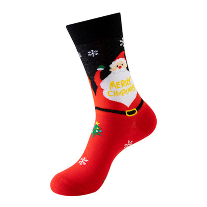 Viertelsocken mit Weihnachtsmuster in Übergröße (3 Paar) - image 7