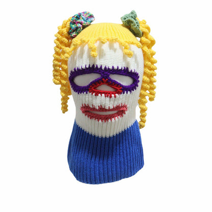 Clown-Masken-Mütze in Übergröße - Mehrfarbig - One Size - image 2