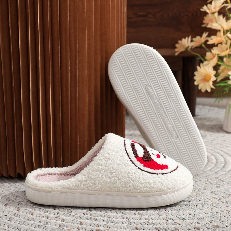 Hausschuhe mit Weihnachtsbaum und Schneemann in Übergröße - image 2