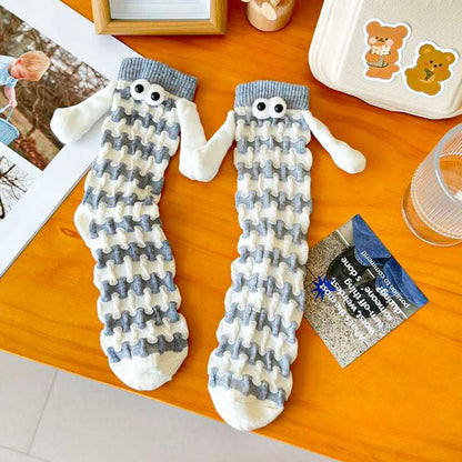 Dopamin Hand In Hand Viertelsocken (5 Paar) - Grau - EU36-42(US3-8.5) - image 10