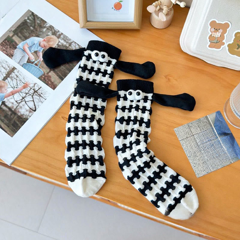 Dopamin Hand In Hand Viertelsocken (5 Paar) - Schwarz - EU36-42(US3-8.5) - image 6