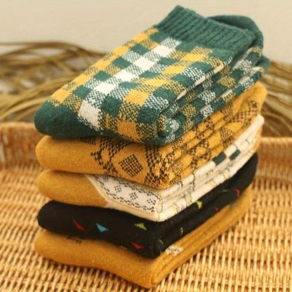 Diamond Retro Quarter Socken (5 Paar) - image 1