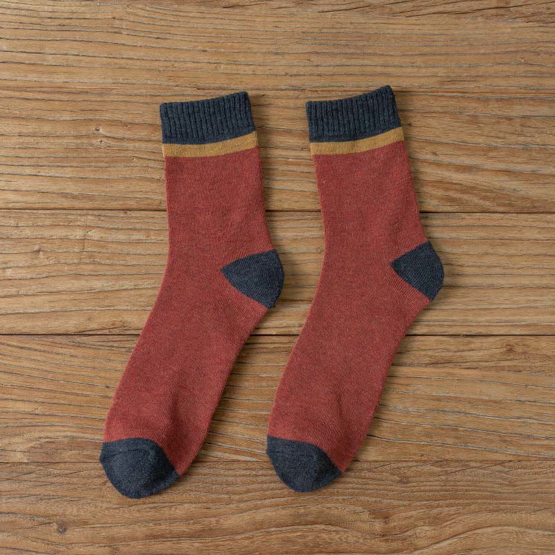 Trendy Classics Viertelsocken (7 Paar) - Rot - EU39-43(US6-9) - image 11