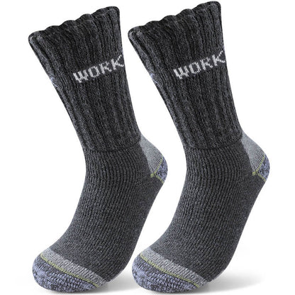 Verdickte Kälteschutz-Viertel-Socken in Übergröße (3 Paar) - Dunkelgrau - EU39-45 (US6-11) - image 3