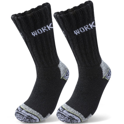 Verdickte Kälteschutz-Viertel-Socken in Übergröße (3 Paar) - Schwarz - EU39-45 (US6-11) - image 2