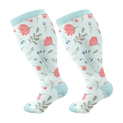Garden Poise Kompressionsstrümpfe in Übergröße (3 Paar) - Blau (1 Paar) - 4XL - image 7