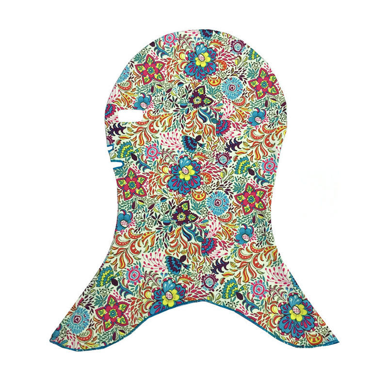 Sonnenschutz-Gesichtsmaske mit Tierblumenmuster - G - One Size - image 7