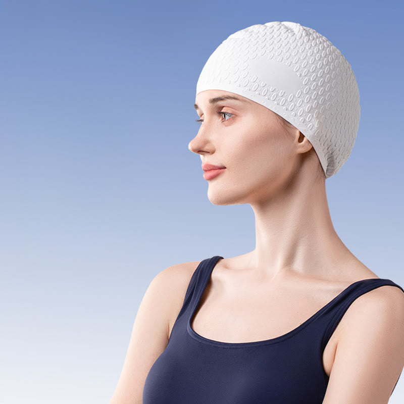 Einfarbige Badekappe aus Silikon - image 3