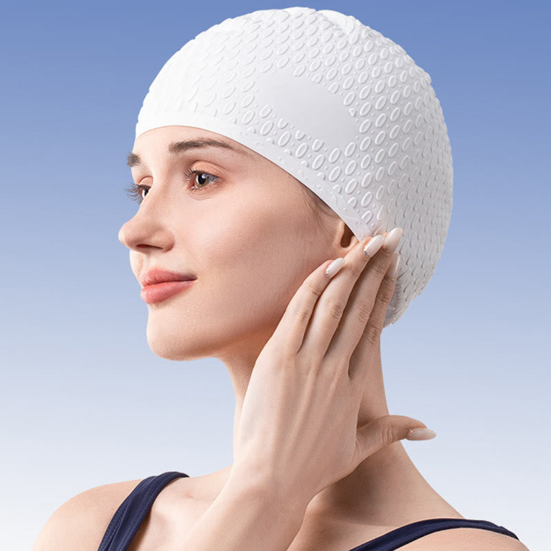 Einfarbige Badekappe aus Silikon - image 1